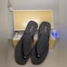 Michael Kors Women’s Lilo Logo Wedge Flip Flop Sandals Black Size 10 used