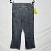 Spanx Jeans Kick Crop Flare Jeans Pull-On Stretch Gray Wash Sz M (30x27)