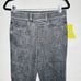 Spanx Jeans Kick Crop Flare Jeans Pull-On Stretch Gray Wash Sz M (30x27)