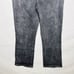 Spanx Jeans Kick Crop Flare Jeans Pull-On Stretch Gray Wash Sz M (30x27)