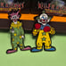 Killer Klowns from Outerspace Spikey & Shorty Enamel Metal Pin Blind Box Combo