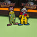 Killer Klowns from Outerspace Spikey & Shorty Enamel Metal Pin Blind Box Combo