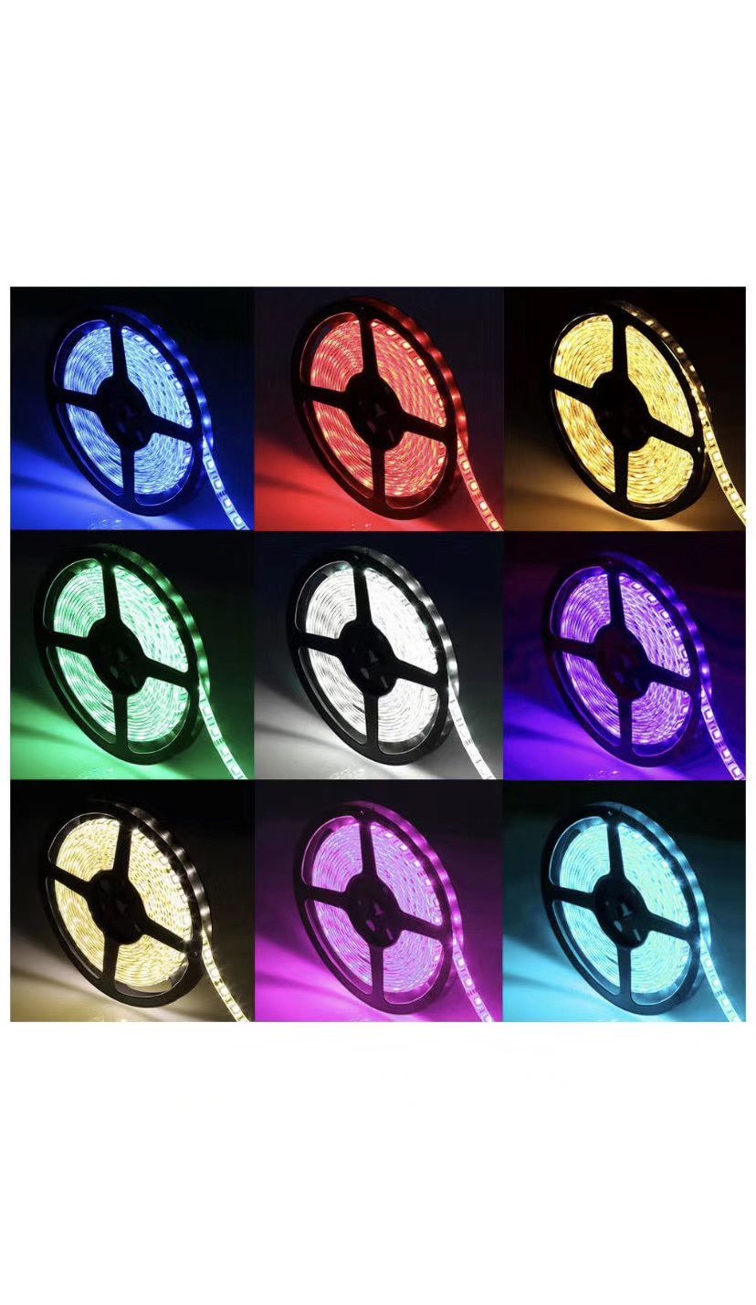 Led Strip Lights, 100 Ft.Decoration 5050 RGB Light Strip Kits with 44 Keys IR Re