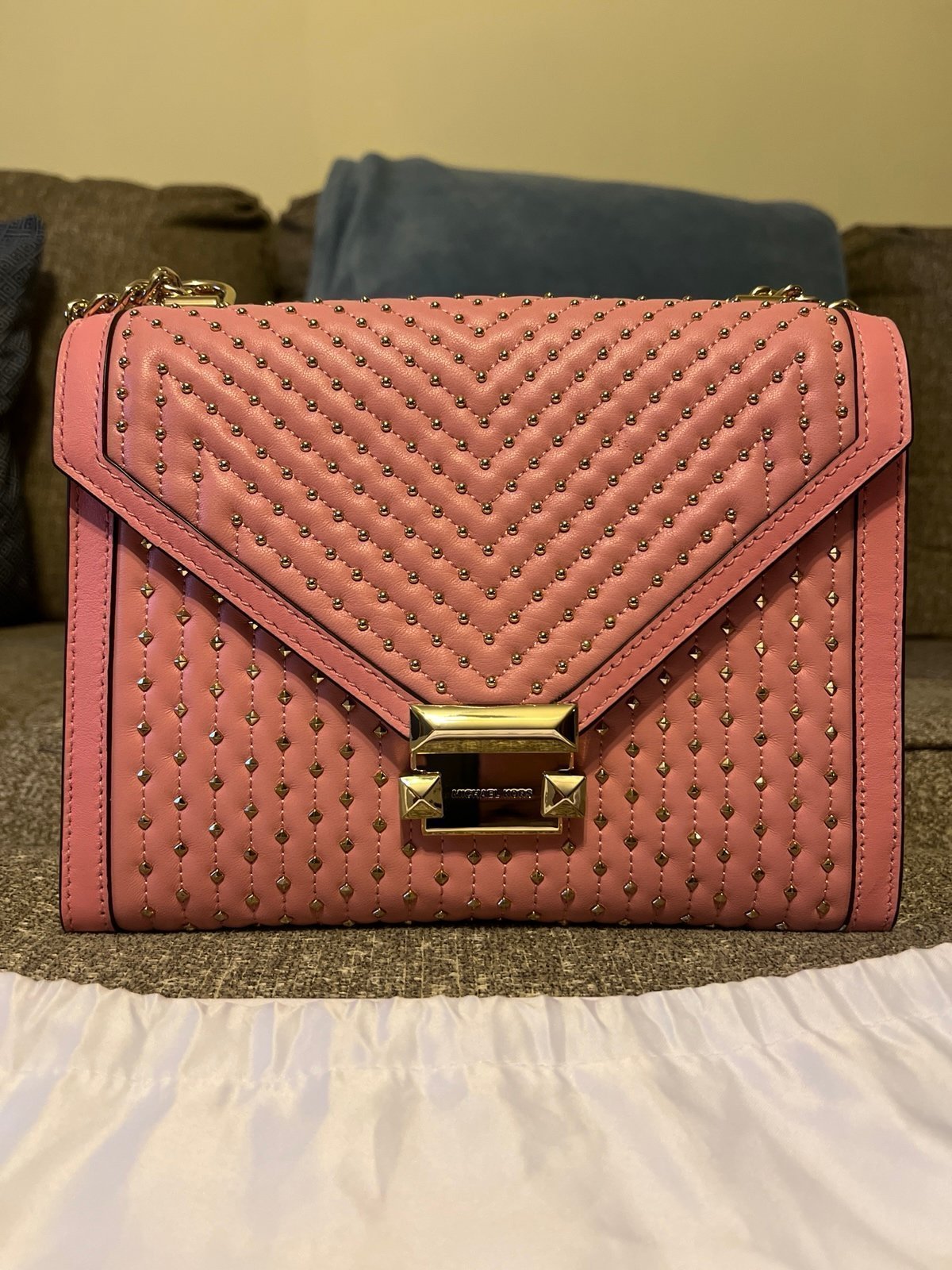 michael kors whitney pink