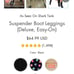 Dog boot leggings (shoes)