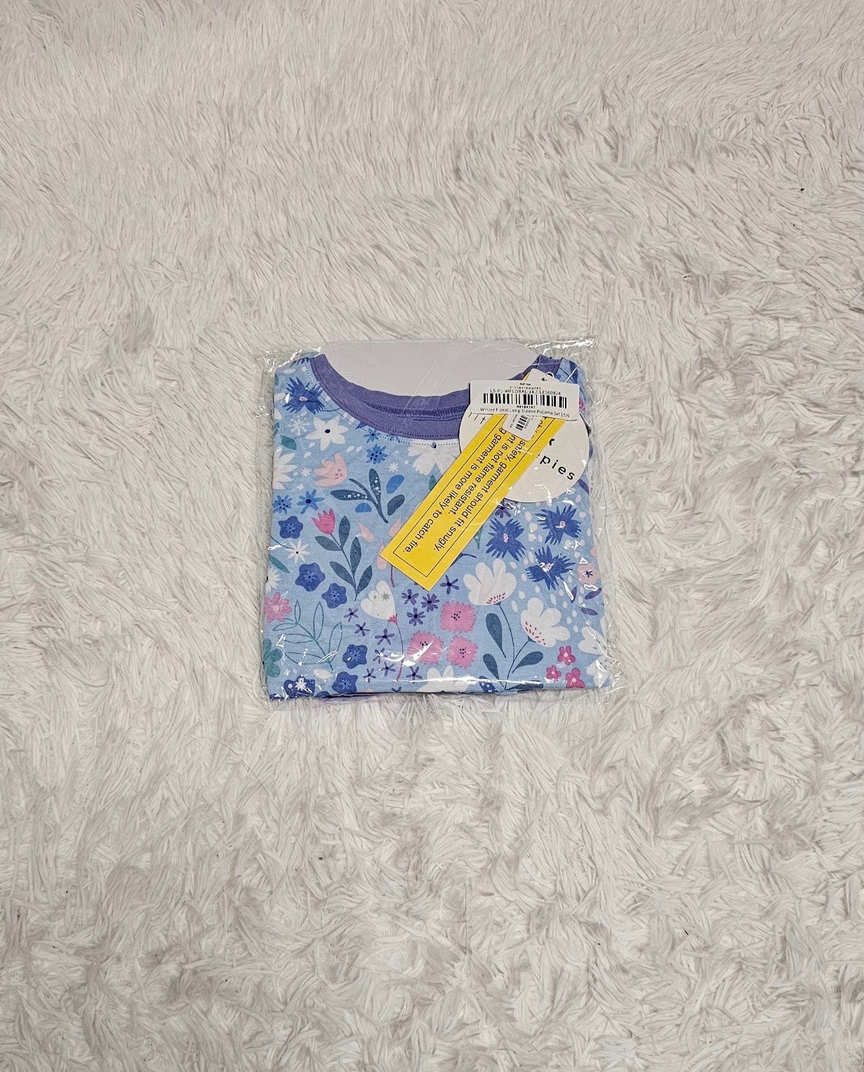 Little Sleepies MAGICAL MEADOW WINTER FLORAL Two Piece Pajamas SIZE 5/6 NIB NEW