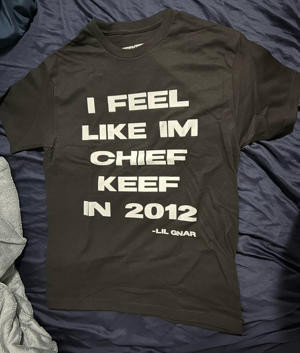 関税なし♪【GLOGANG】A Lil Tour ★LA Tシャツ Official Chief Keef A Lil Tour Concert t shirt black medium