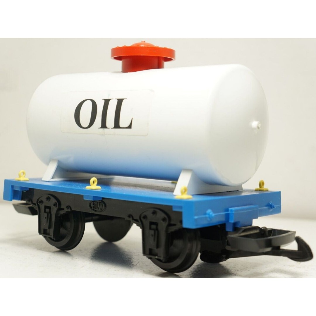 Rare Hartland Locomotive Works G Scale/Gauge Mini Short 6 White Oil Tank Car #4