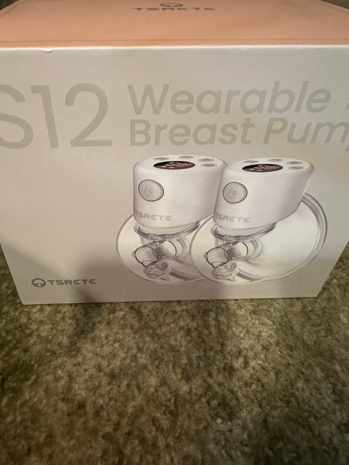TSRETE Double Wearable Breast Pump , Electric Hands free Green New
