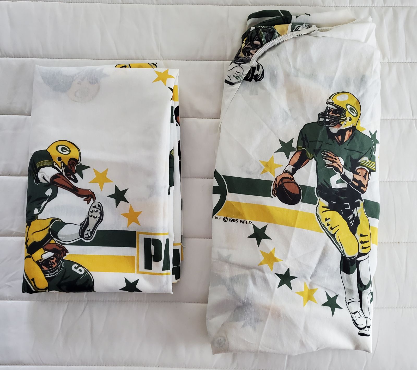 GREEN BAY PACKER VTG SHEET SET