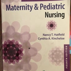 Maternity and pediatric nursing
