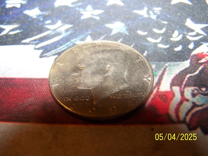 Joh\n F Kennedy Half dollar 1984