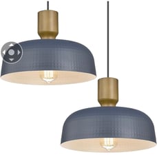 Luminzone Farmhouse Pendant Lights, 2pcs Adjustable Hanging Light Fixtures with