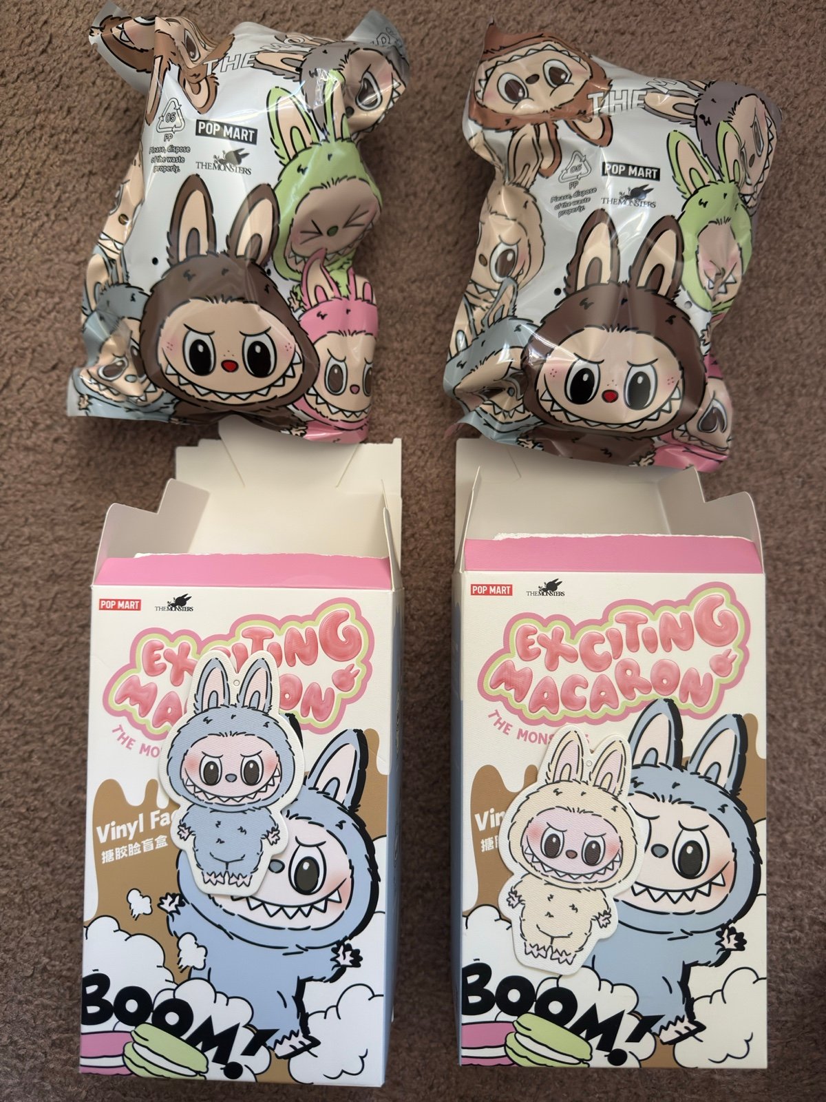 Pop Mart The Monsters Labubu Soymilk and Sea Salt Coconut Bundle