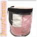 Juicy Couture Home Set of 6 Cotton Washcloths- Pink/White/Black