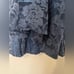 Pinkblush Slate Blue Lace Sash Tie Maternity Gown Dress Size XL