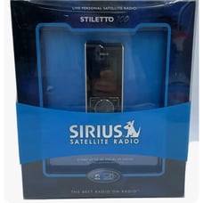 Sirius Stiletto 100 Portable Satellite Radio SL100PK1 New in box Sealed