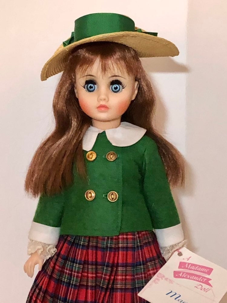 VINTAGE Madame Alexander 17 Inch Maggie #1720, 1972, Elise, Antique With Box RAR