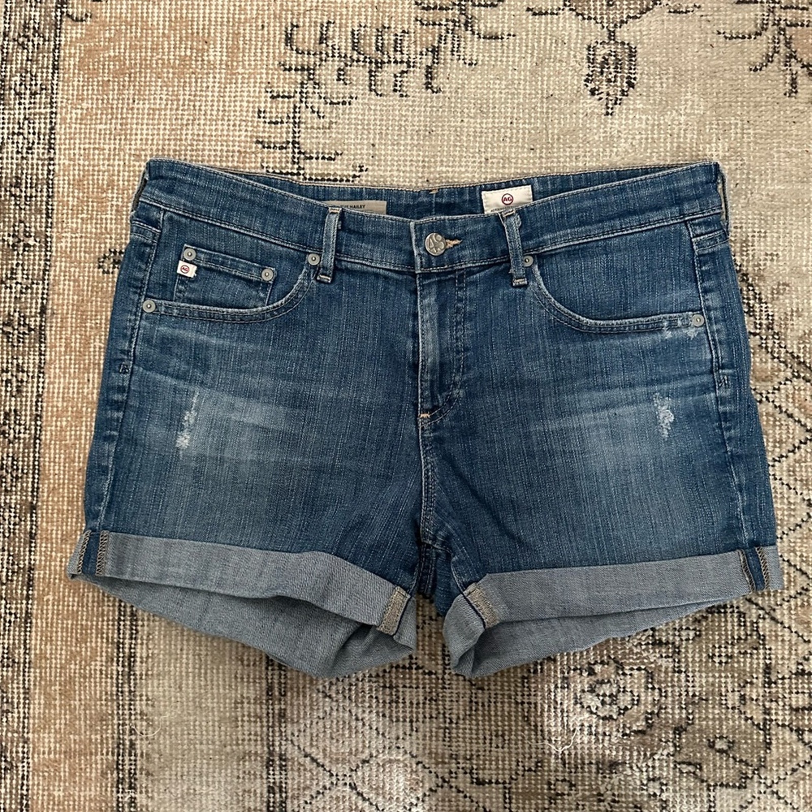 AG The Hailey Boyfriend Shorts