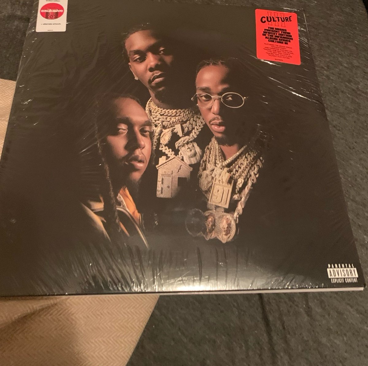 Vinyl migos culture 3 sealed