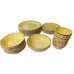 Cynthia Rowley Il Mulino Yellow Melamine 33 Piece Dinnerware Set Plates Bowls