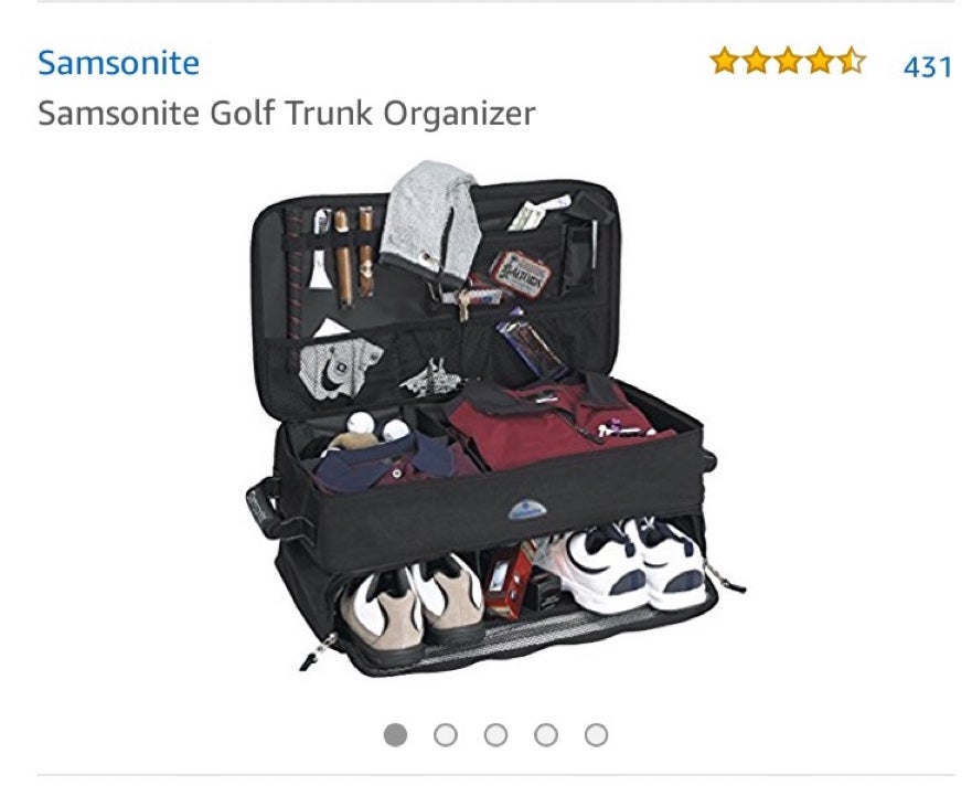 Samsonite golf trunk organizer