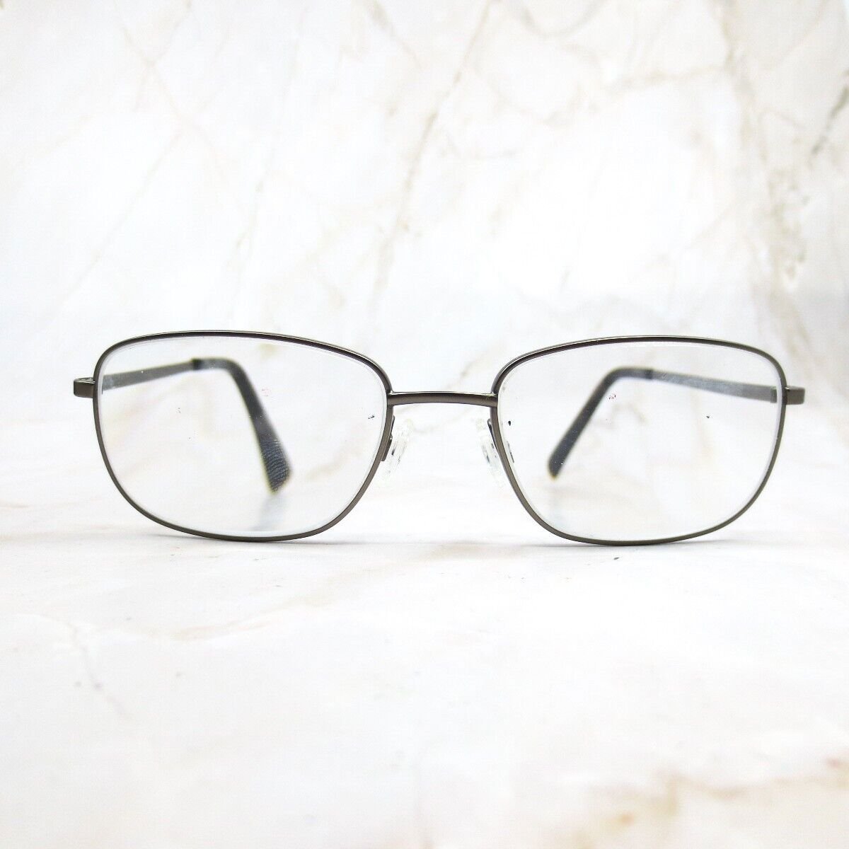 Titanflex Eyeglasses Frame M1005 Men's Gunmetal Square Shape Full Rim 53-17-140