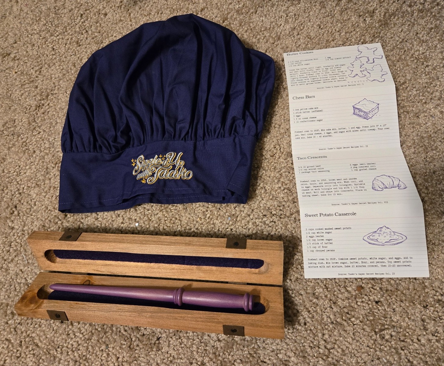 The Adventure Zone Taako Baking Accessories Mysterious Package Company