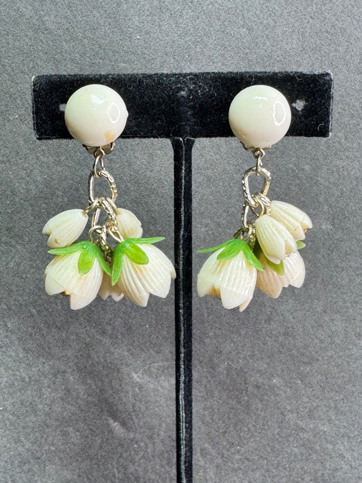 Hong Kong clipon earrings