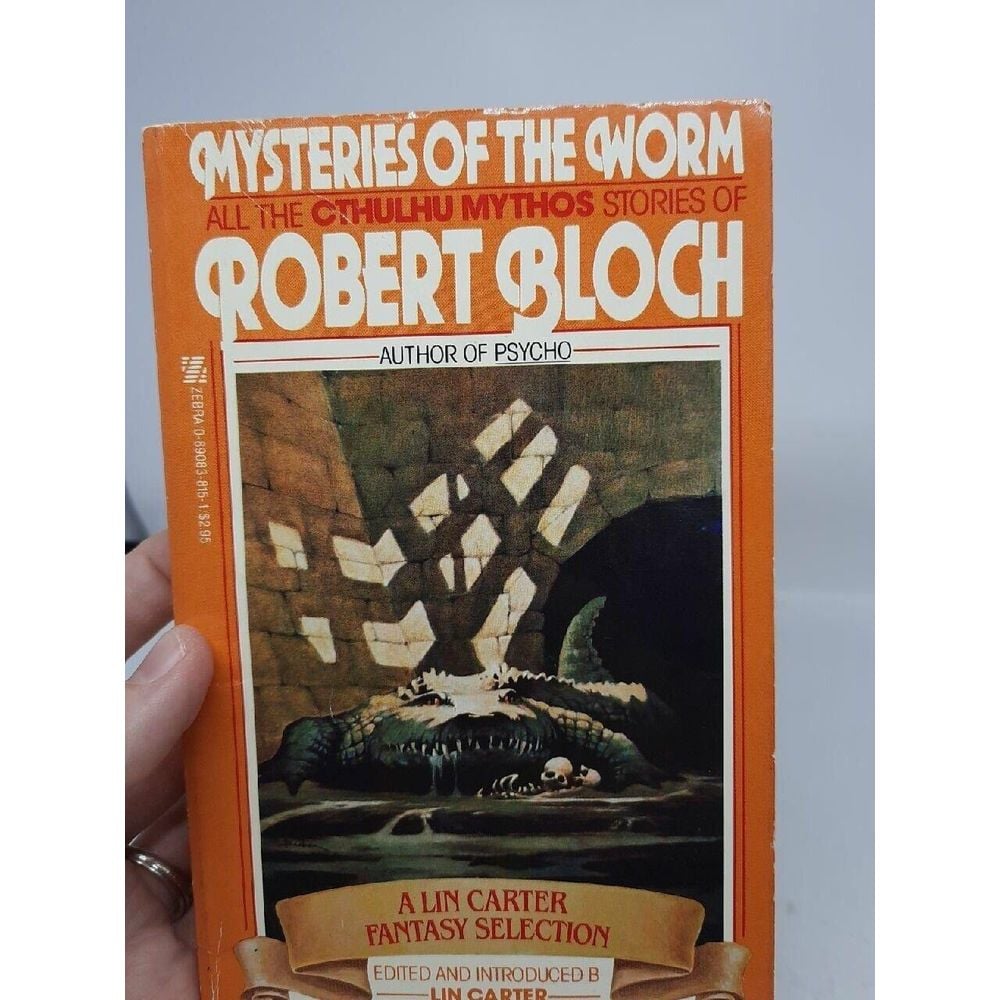 MYSTERIES OF WORM By Lin Carter & Robert Bloch