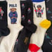 A stylish ladies' sock set from Polo Ralph Lauren, brand new, size 24-26 cm, contains 5 pairs.