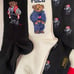 A stylish ladies' sock set from Polo Ralph Lauren, brand new, size 24-26 cm, contains 5 pairs.