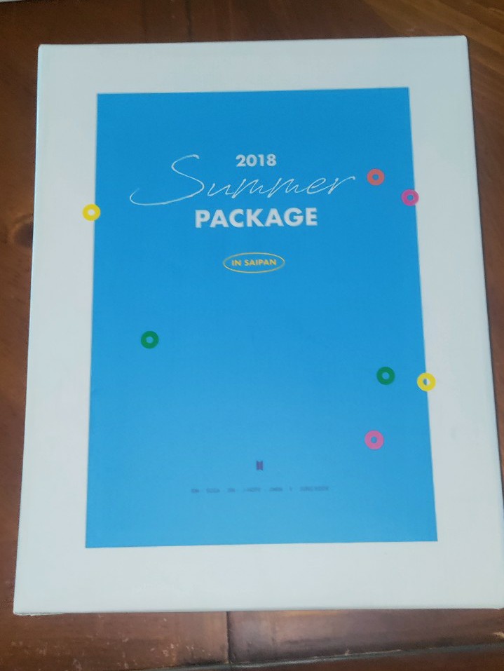 BTS 2018 Summer Package In Saipan Out Box White Full Set