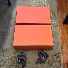 AUTHENTIC HERMES big SHOE EMPTY BOX