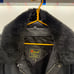 VTG Reed Sportswear XL ALL BLACK Leather Zip Out Liner Men’s Jacket Coat Bomber