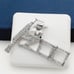 925 Sterling Silver Plated CZ Pendant, INUS1BR005
