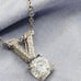 925 Sterling Silver Plated CZ Pendant, INUS1BR005