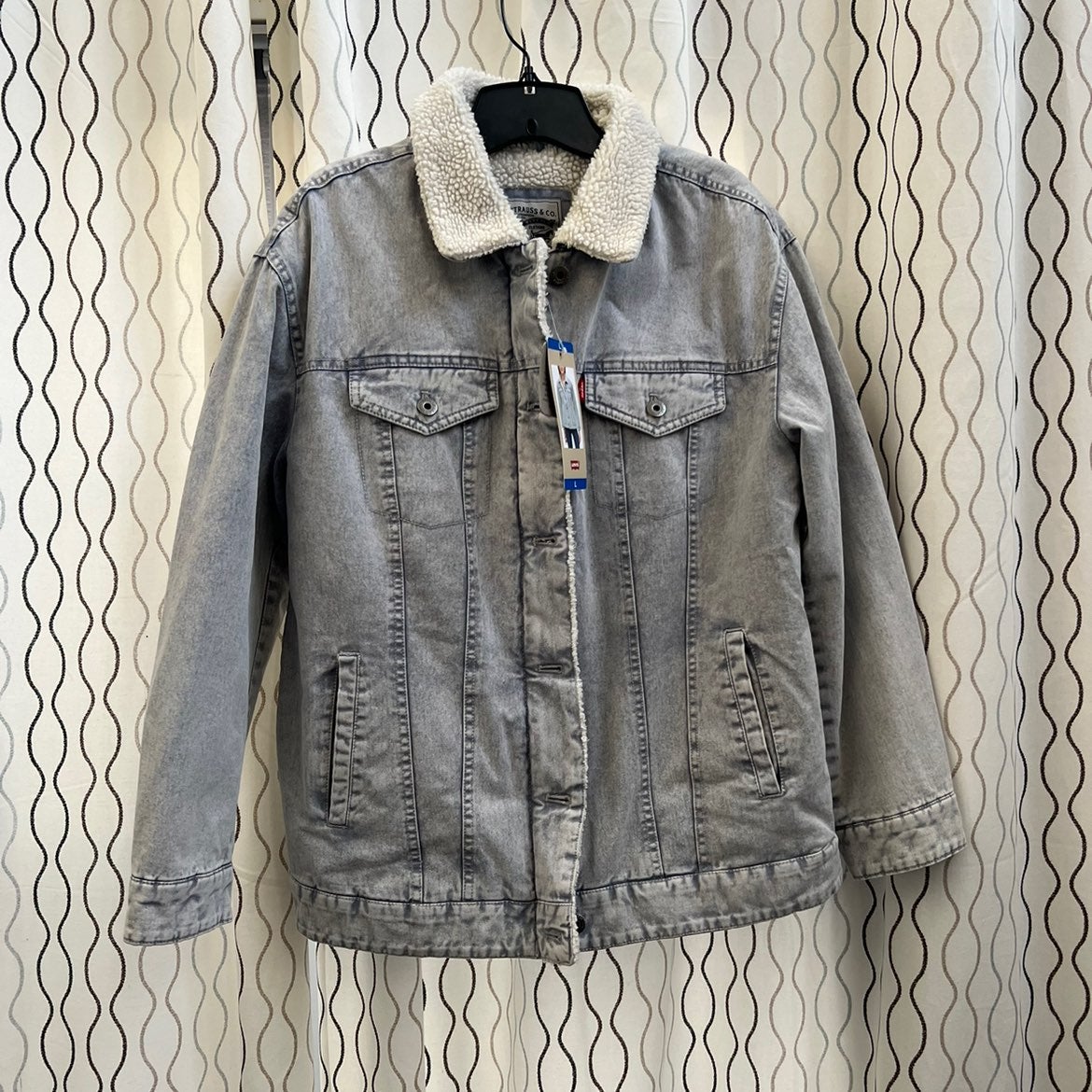 Levi's Sherpa Lined Jean trucker Jacket Large