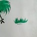 Vintage Rooster & Chicken Placemats Set Of 6 White Retro Hand Painted Isabel