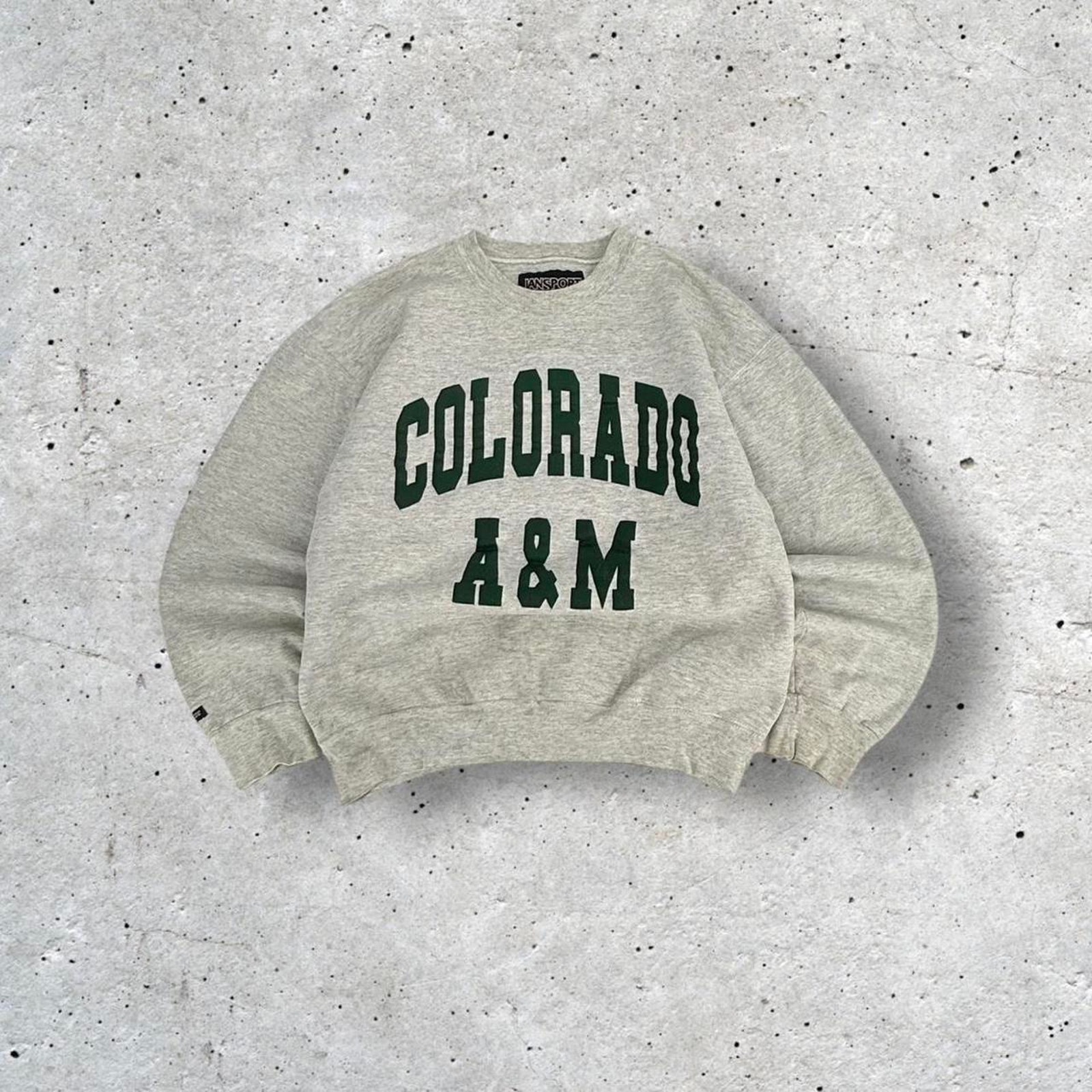 Vintage 80s colorado state am college crewneck sweatshirt