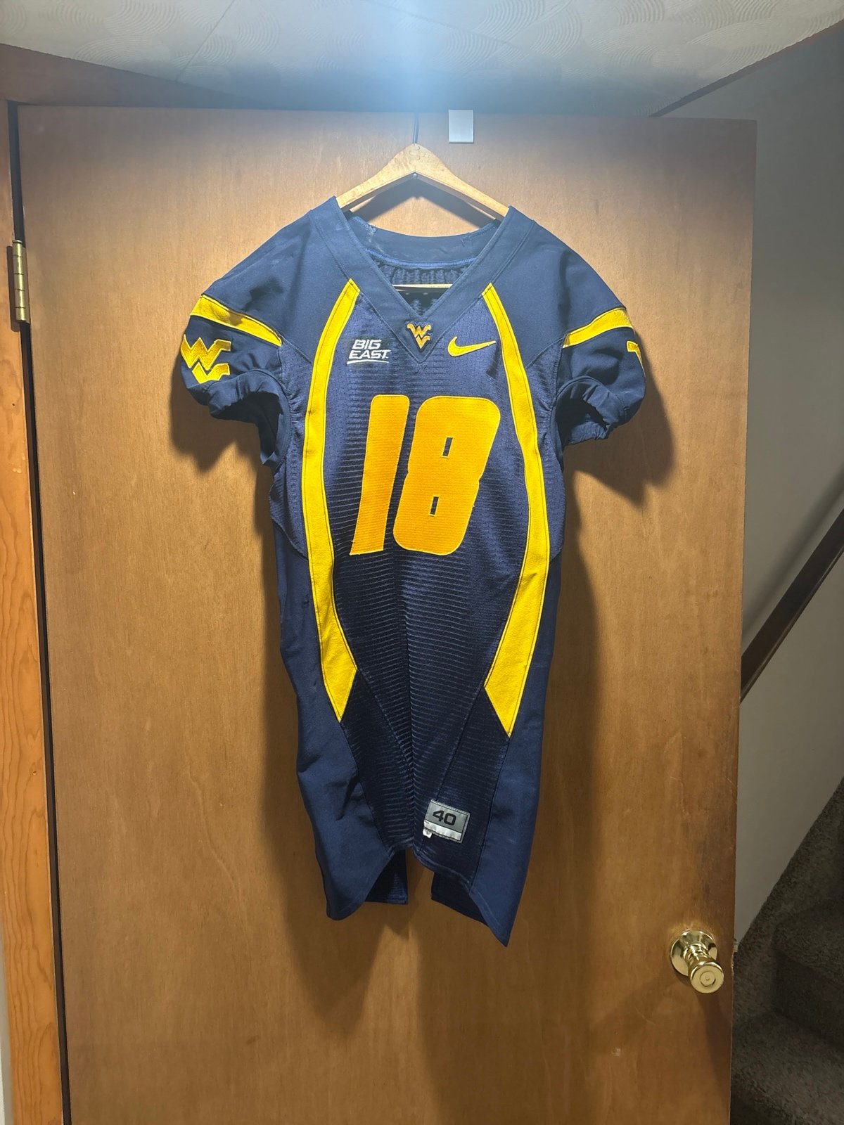 Wvu authentic game Jersey