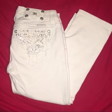 Miss Me white capris