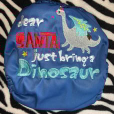 Embroidered Mama koala christmas dinosaur