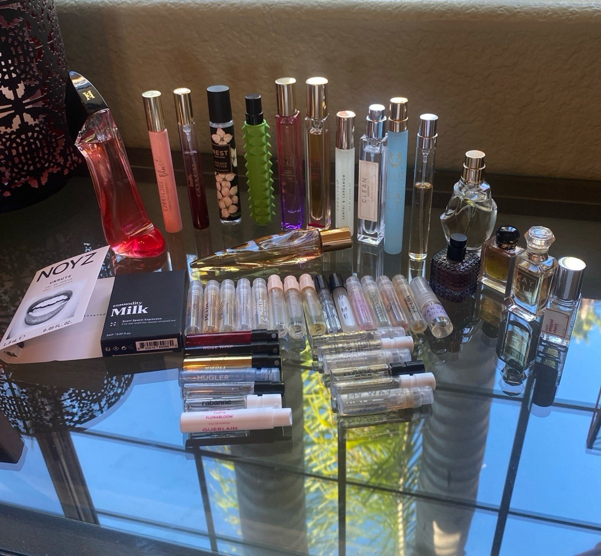 Perfume bundle lot as is / used travel sizes & samples