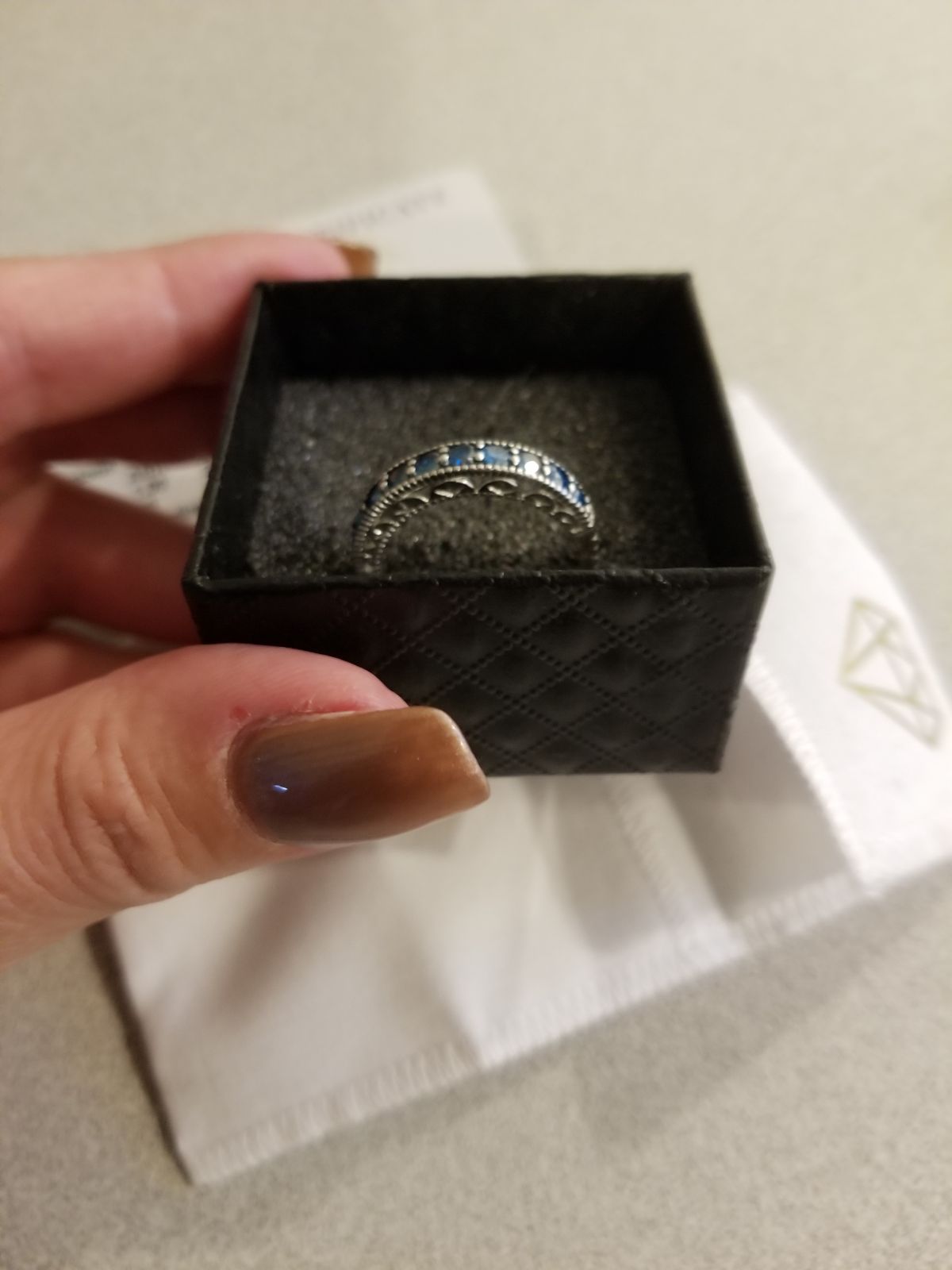 UPDATE!! SIZE 7 DIAMOND RING