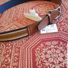 Zara Tricolor belt , Spain