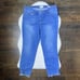 William Rast Ankle Skinny Raw Hem Grommet Jeans