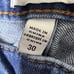 William Rast Ankle Skinny Raw Hem Grommet Jeans