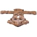 Antique Orante Cast Iron Cross