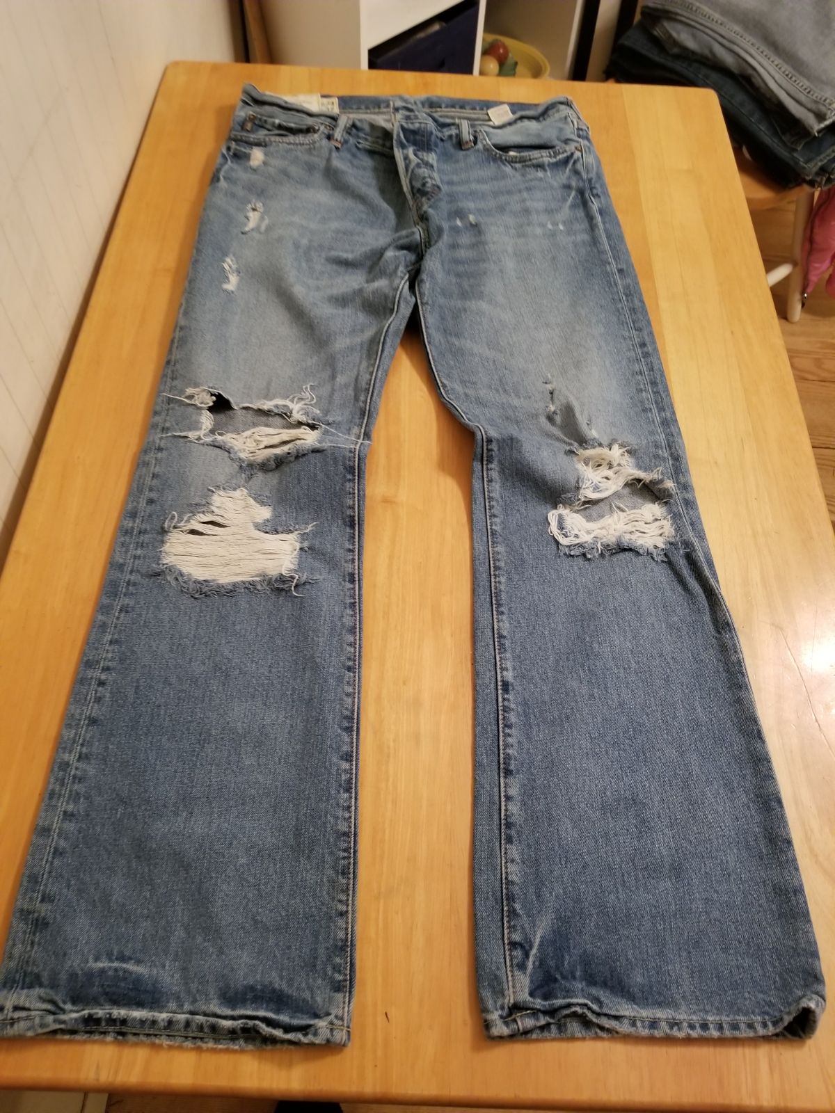Mens Abercrombie bootcut jeans